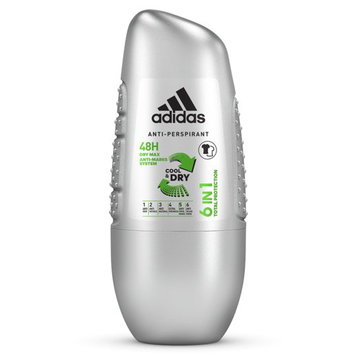 adidas 6 in 1 cool & dry 48h