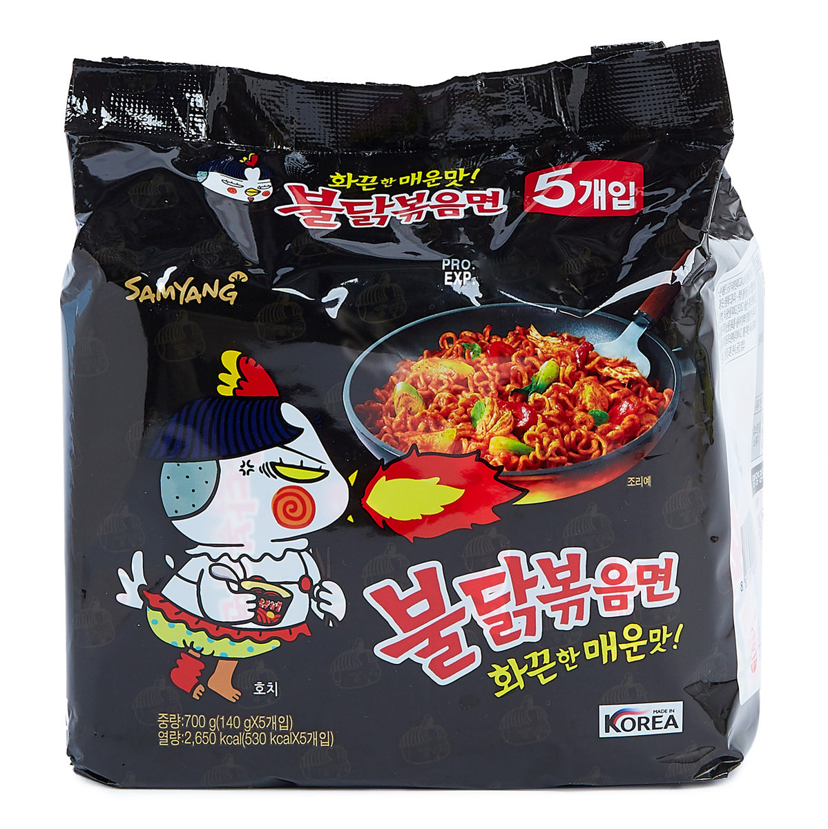 辣香雞撈麵 [韓國]