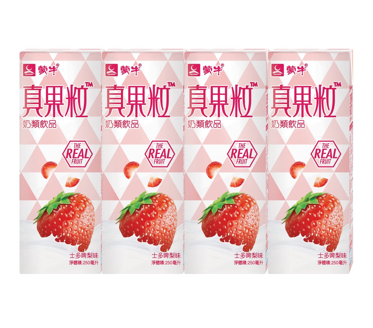 Chewy Fruit Milk Beverage - Strawberry Flavor