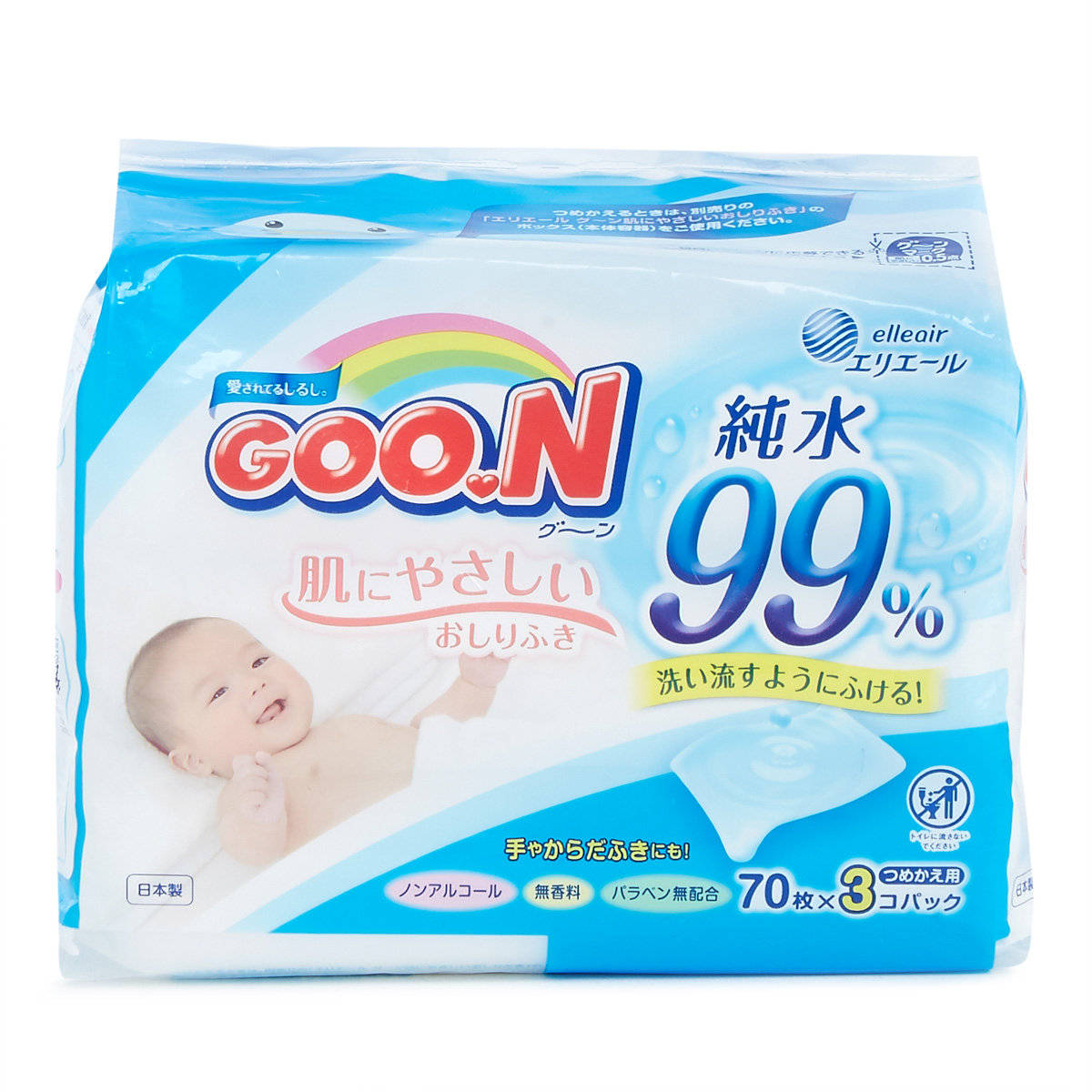 99% Pure water baby wipes(Randomly Delivery)