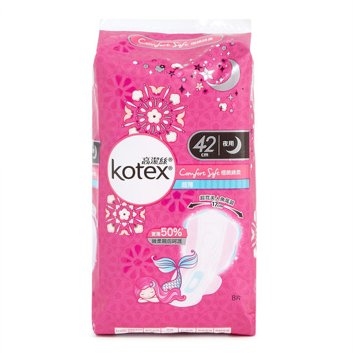 Kotex, Comfort Soft UltraThin Day Pads 23cm(Soft&Absorbent,Rapid-Dry,Made  in Taiwan) (Random package)