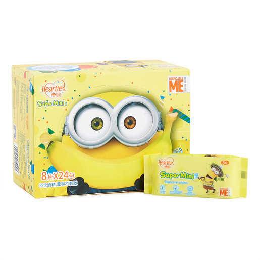 心相印 Minions 系列 超迷你濕紙巾 香港電視hktvmall 網上購物