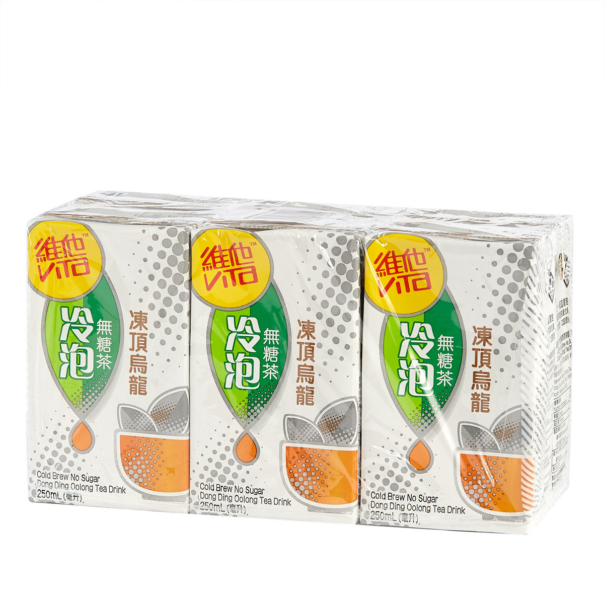 冷泡無糖凍頂烏龍茶 250毫升6包裝 #維他奶 #無糖茶 #消脂 #消滯(產品包裝隨機發放)