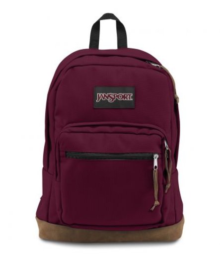 jansport right pack russet red