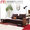 Multi-functional PU sofa bed with storage ottoman MR-301 brown