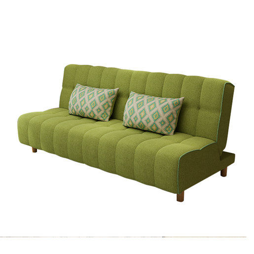 green sofa bed