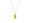 Birthstone with Pearl Necklace - Peridot Quartz (August)