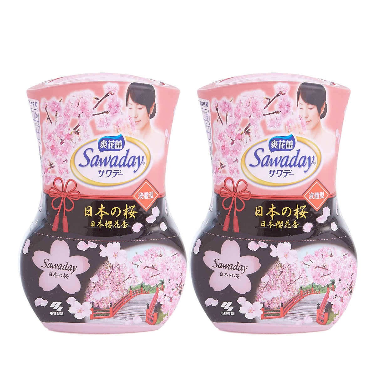 [優惠孖裝] 液體型 日本櫻花香 350ml #小林製藥 #芳香 #消臭 #持續功效 #櫻花