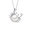 Cancer-14K/585 White Gold Cultured fresh water pearl with Diamond Pendant ( without chain)