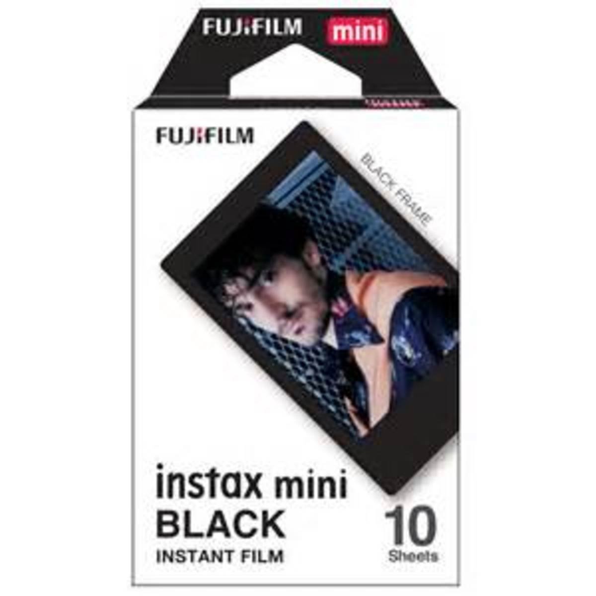 即影即有Instax Mini相紙 Black 黑邊