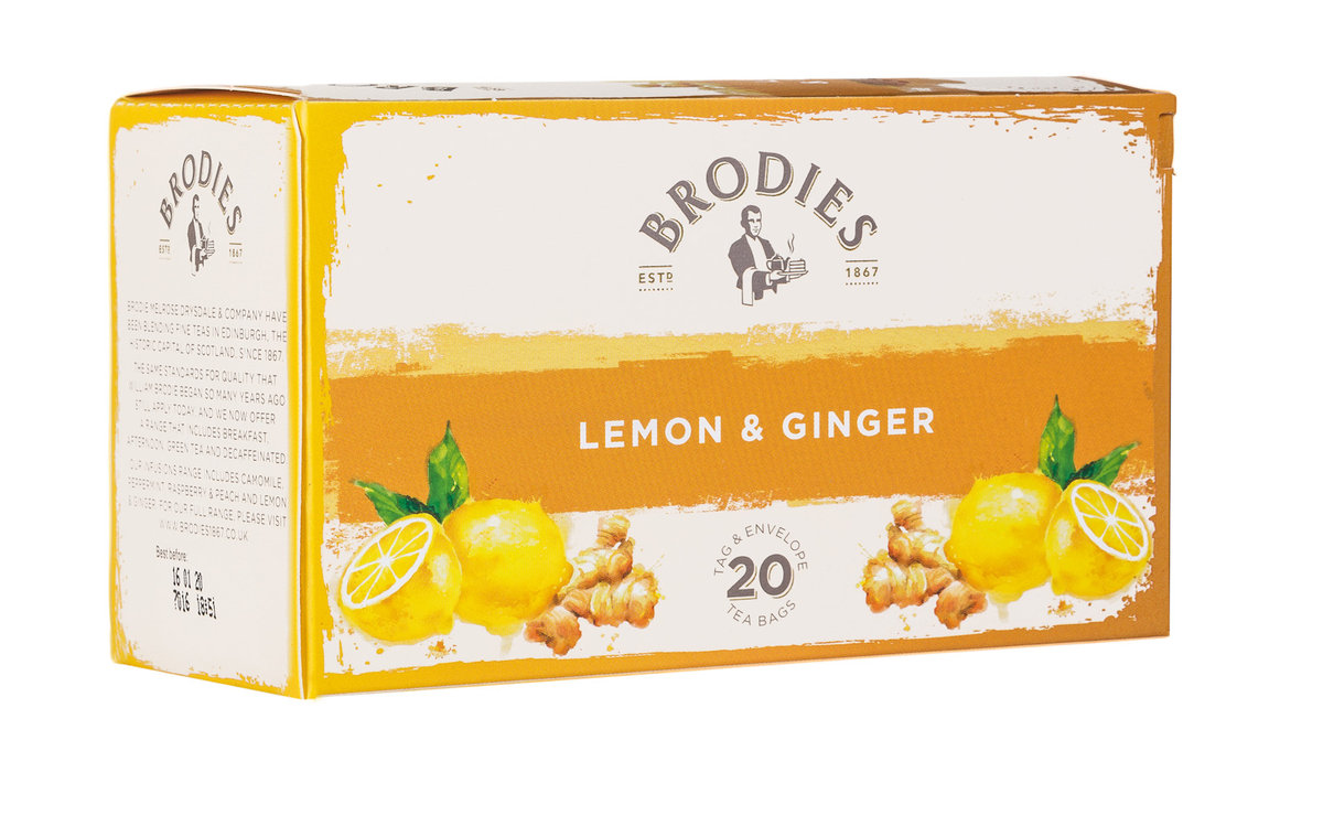 Lemon & Ginger Tea (Individual Packing)