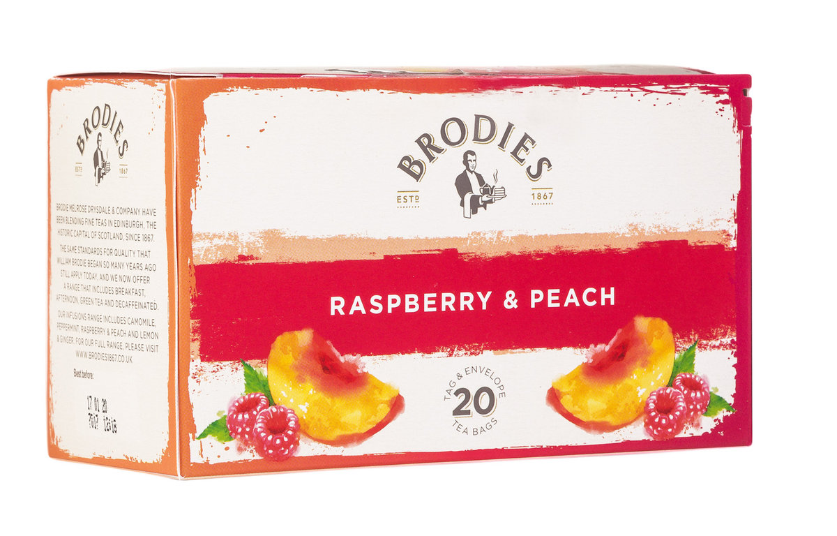 英國野莓洛神花蜜桃茶 (Raspberry & Peach) [不含咖啡因] (獨立包裝)