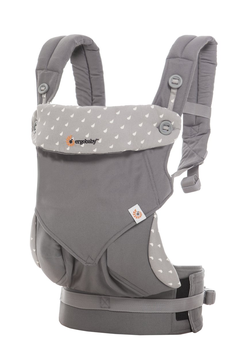 Four Position Baby Carrier - Dewy Grey