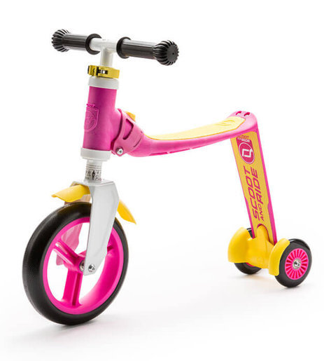 pink toy motorbike