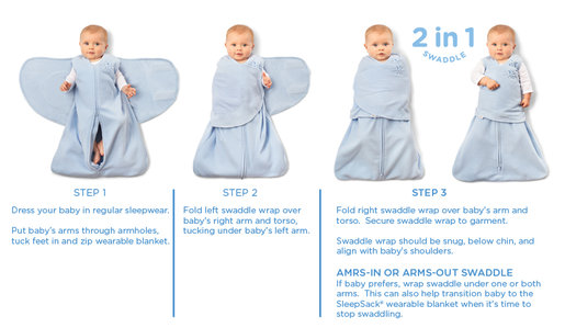 muslin swaddle sack