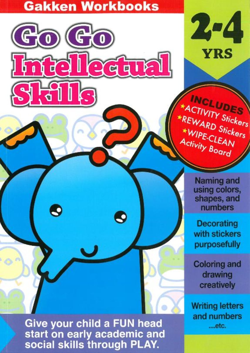 Go Go Intellectual Skills 2-4 (GakkenWorkbooks)