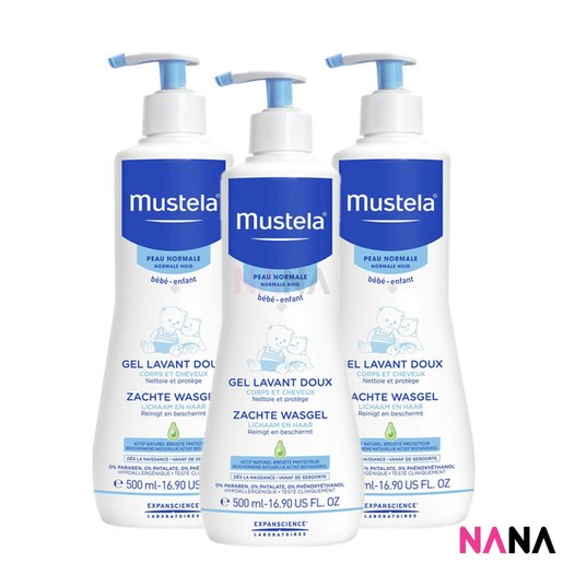 mustela gentle cleansing gel