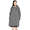 Tweed herringbone showl collar coat