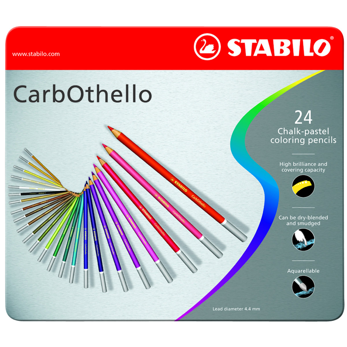 Carbothello Color Pencil 24's