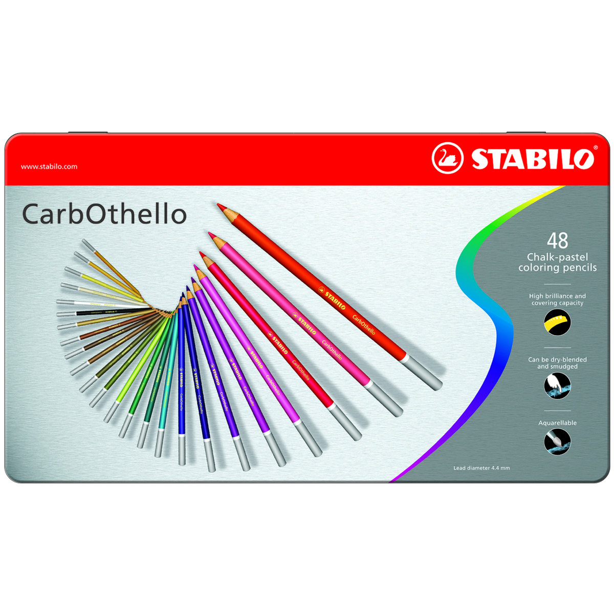 STABILO Carbothello Color Pencil 48's