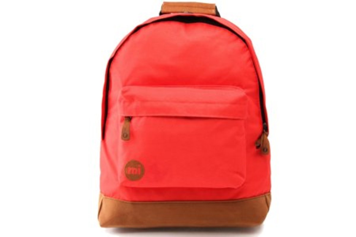 Classic Bright Red Backpack