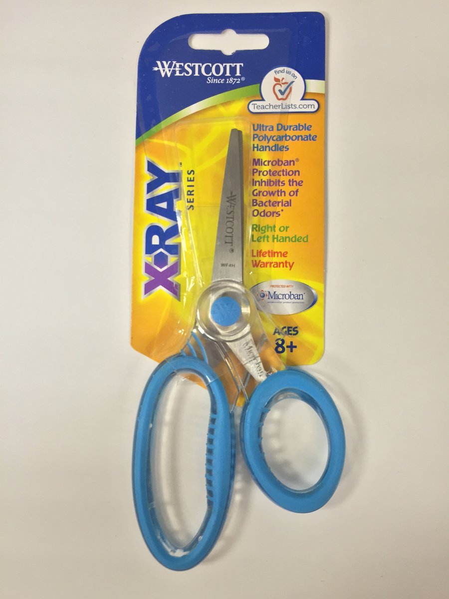 USA Brand - X-RAY 6" Kids Blunt Scissor with Microban in Blue