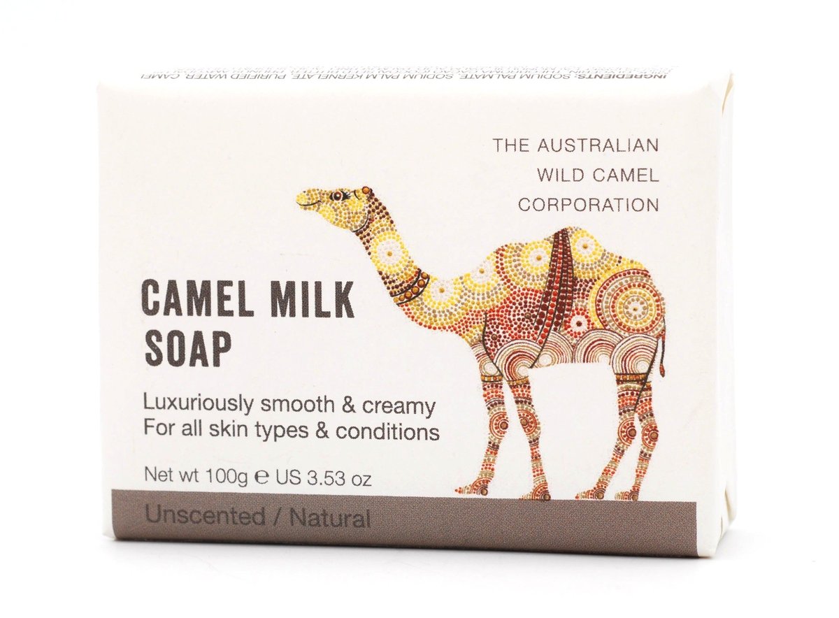Australian Camel Milk Soap – Unscented / Natural